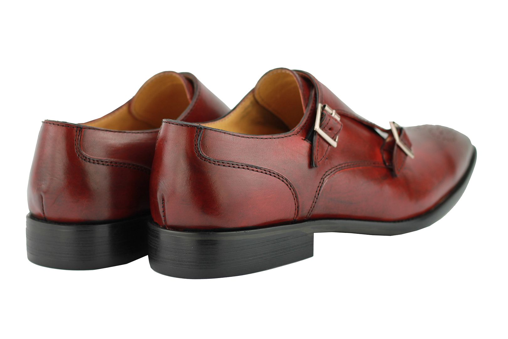 maroon leather shoes mens